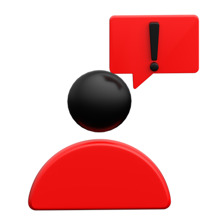 Complain  3D Icon