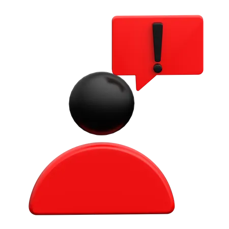 Complain  3D Icon