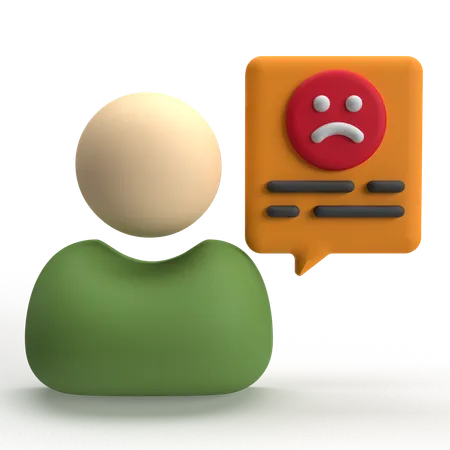 Complain  3D Icon