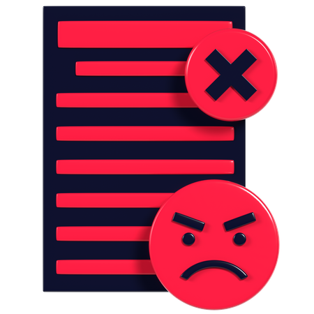 Complaint File  3D Icon