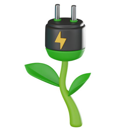 Enchufe eléctrico  3D Icon