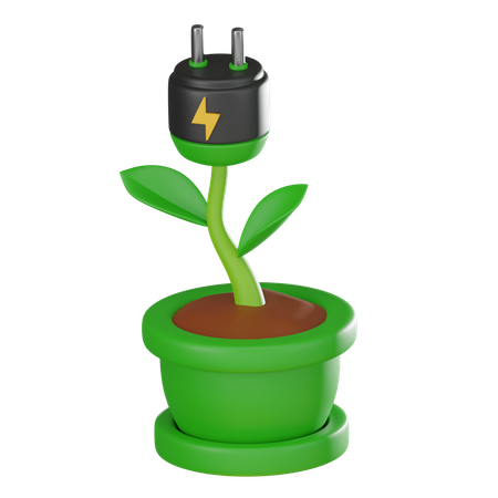 Enchufe eléctrico  3D Icon