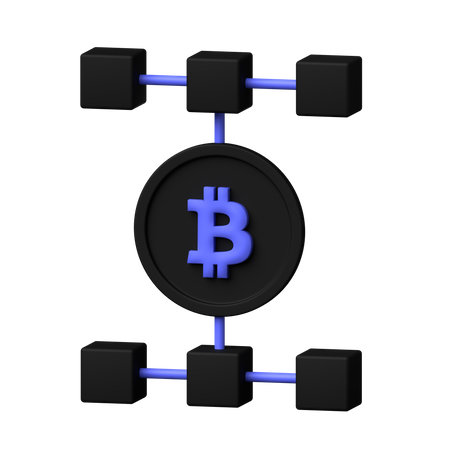 Complete Blockichain  3D Icon