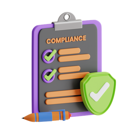 Compliance  3D Icon