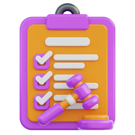 Compliance  3D Icon