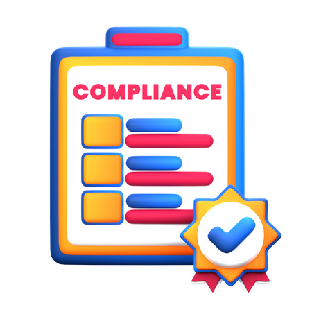 Compliance  3D Icon