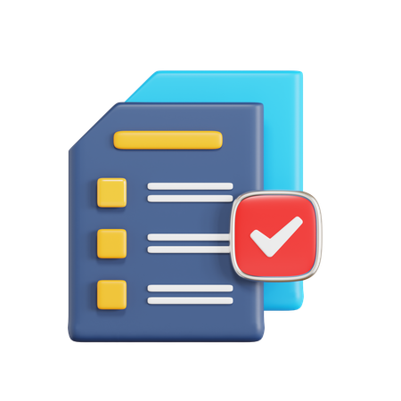 Compliance  3D Icon