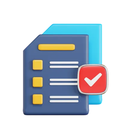 Compliance  3D Icon