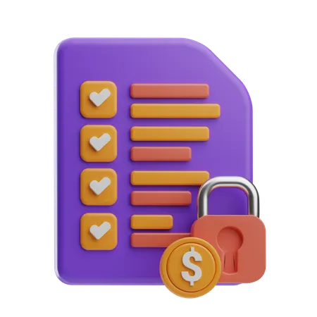 Compliance  3D Icon