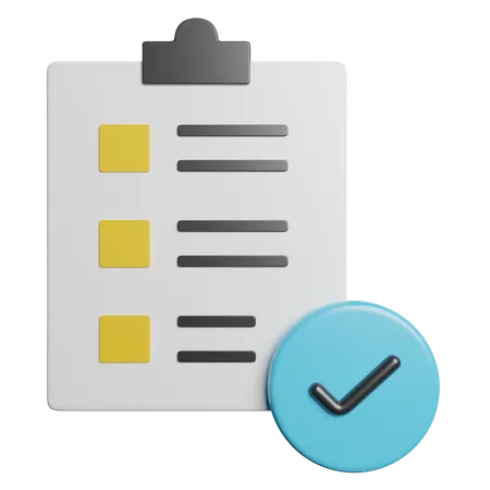 Compliance  3D Icon