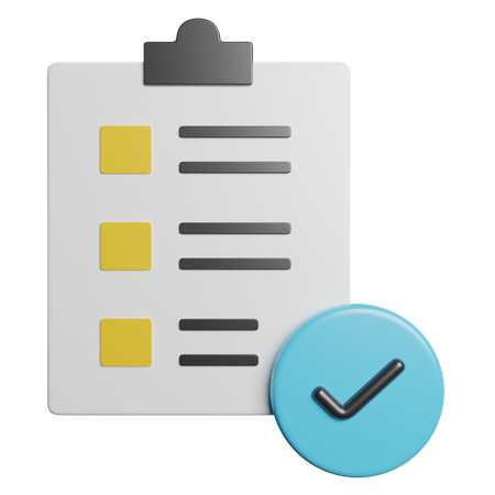Compliance  3D Icon