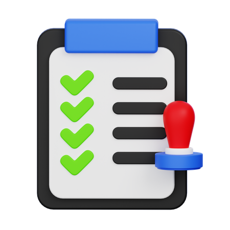 Compliance  3D Icon