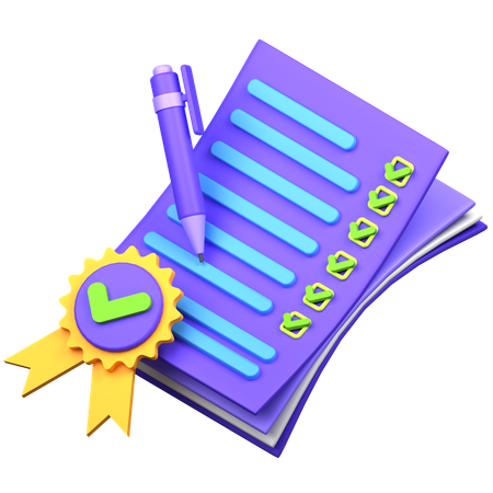 Compliance  3D Icon