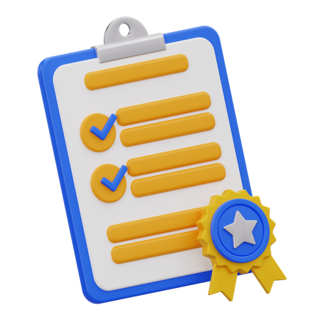 Compliance  3D Icon
