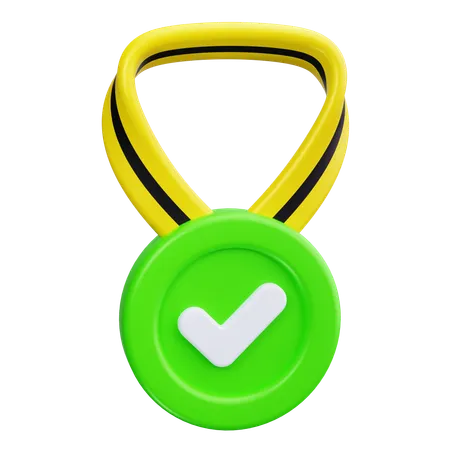 Compliance Badge  3D Icon