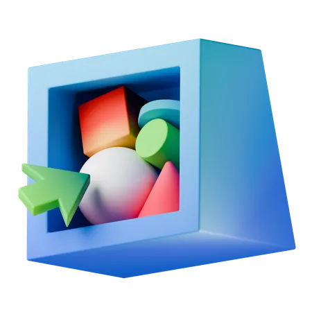 Componentes  3D Icon