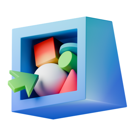 コンポーネント  3D Icon