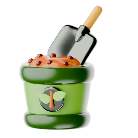 Compos Bin  3D Icon