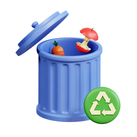 Compost Bin  3D Icon