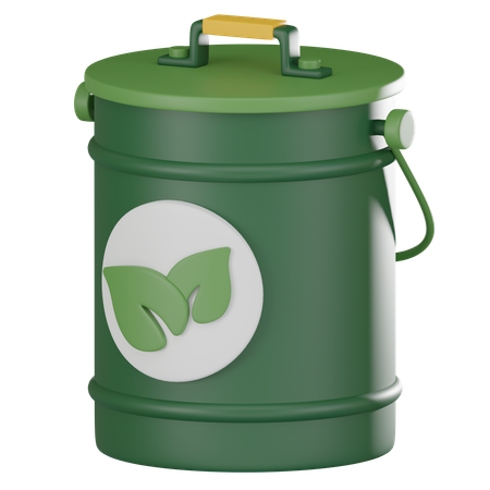 Compost Bin  3D Icon