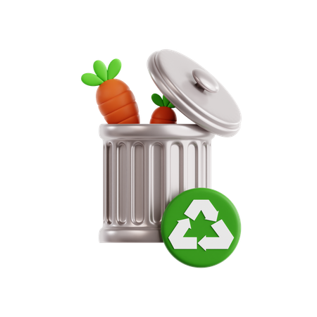 Compost Bin  3D Icon