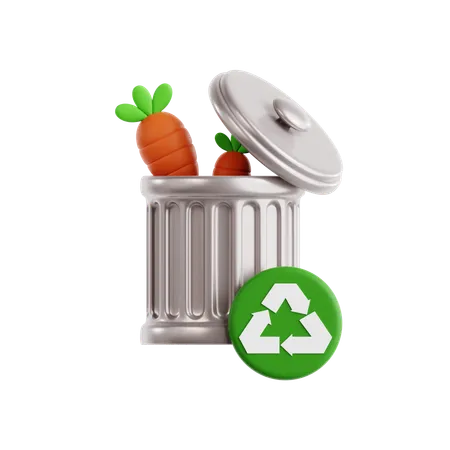 Compost Bin  3D Icon