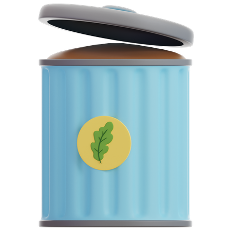 Compost bin  3D Icon