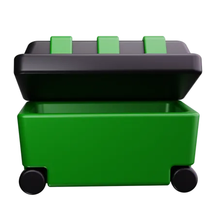 Compost Bin  3D Icon