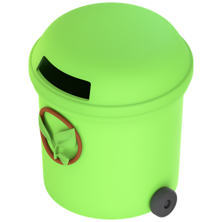 Compost Bin  3D Icon