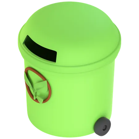 Compost Bin  3D Icon