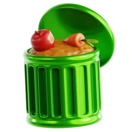 Compost Bin  3D Icon