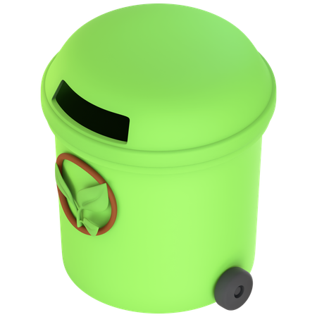 Compost Bin  3D Icon