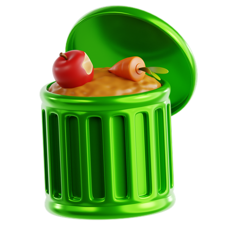 Bac à compost  3D Icon