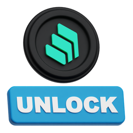 Desbloqueio composto  3D Icon