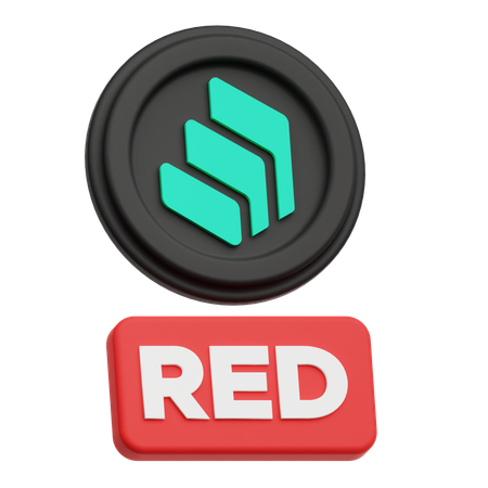 Vermelho composto  3D Icon