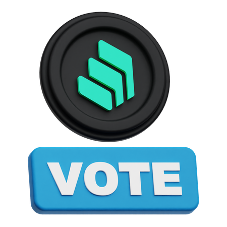 Voto composto  3D Icon