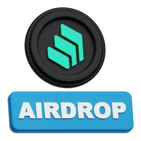 복합 에어드랍  3D Icon