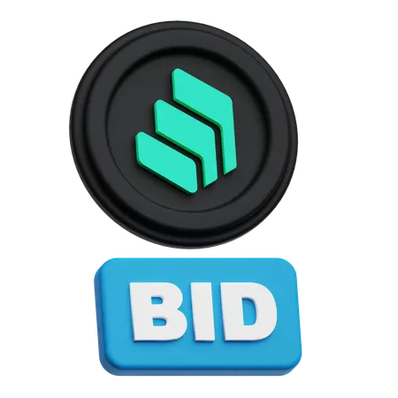 Compound Bid  3D Icon