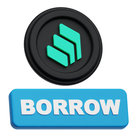 Compound Borrow  3D Icon
