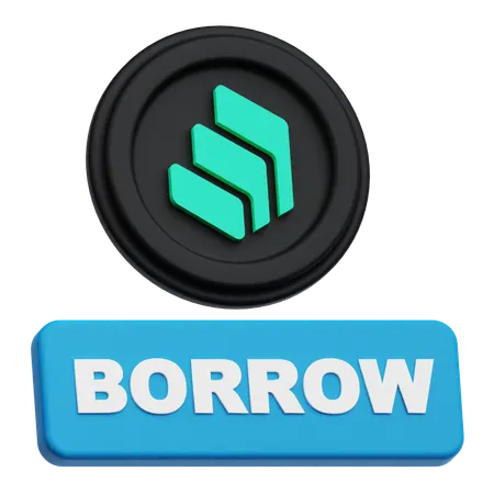 Compound Borrow  3D Icon