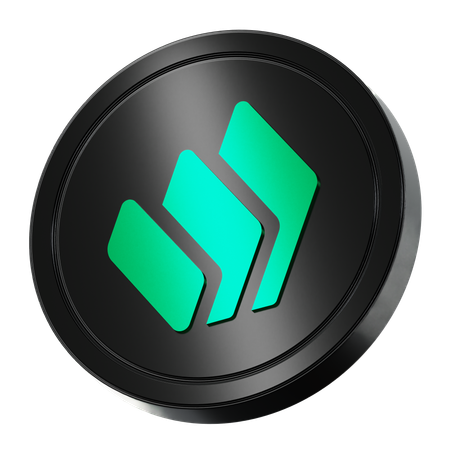 複合コイン  3D Icon