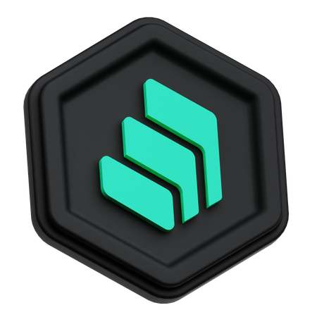 複合コイン  3D Icon