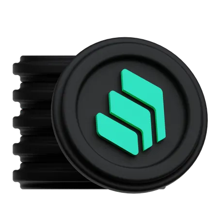 Compound Coins  3D Icon