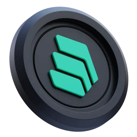 Compound Cryptocurrency  3D Icon