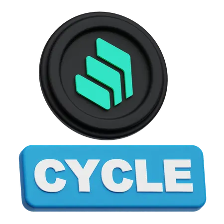 Compound Cycle  3D Icon
