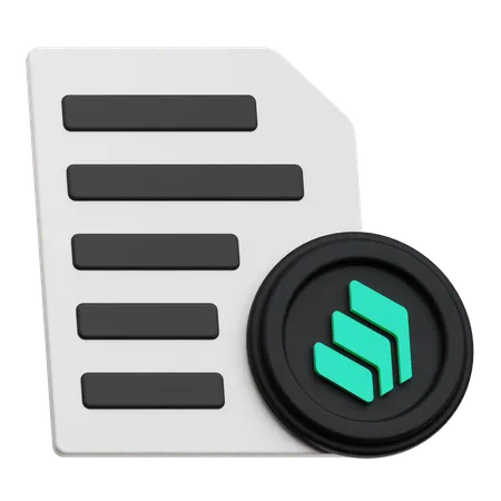 Compound Document  3D Icon