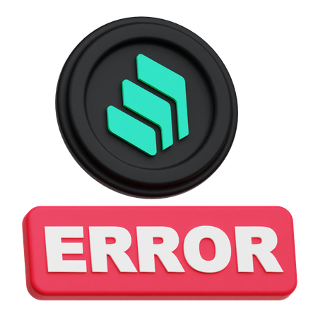 Compound Error  3D Icon