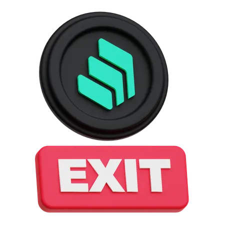 Compound Exit  3D Icon