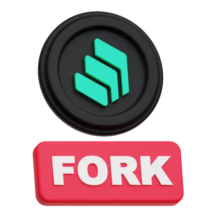 Compound Fork  3D Icon