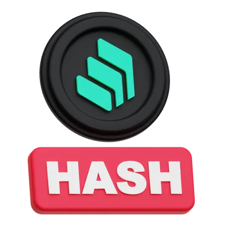 Compound Hash  3D Icon
